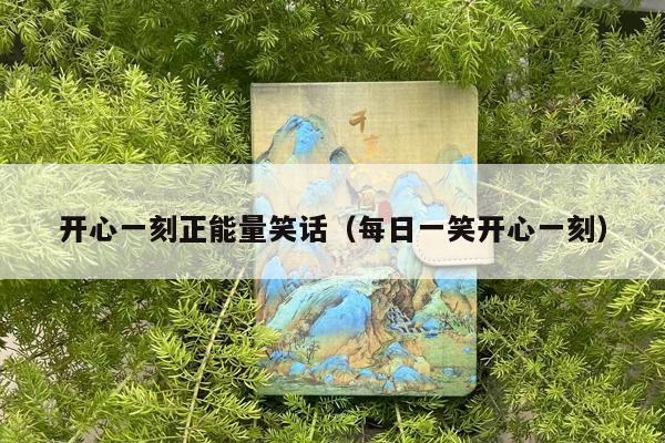 开心一刻正能量笑话（每日一笑开心一刻）