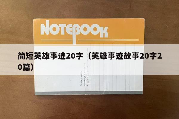 简短英雄事迹20字（英雄事迹故事20字20篇）