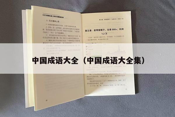 中国成语大全（中国成语大全集）